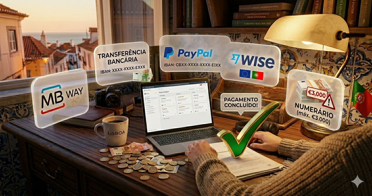 Como Receber Pagamentos como Freelancer: Transferência, MB Way, PayPal e o Resto