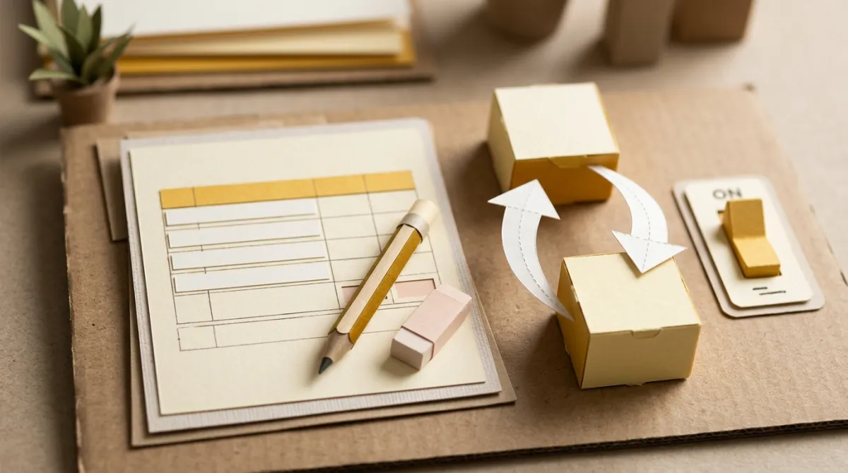 Change-of-activity declaration: place, CAE or VAT