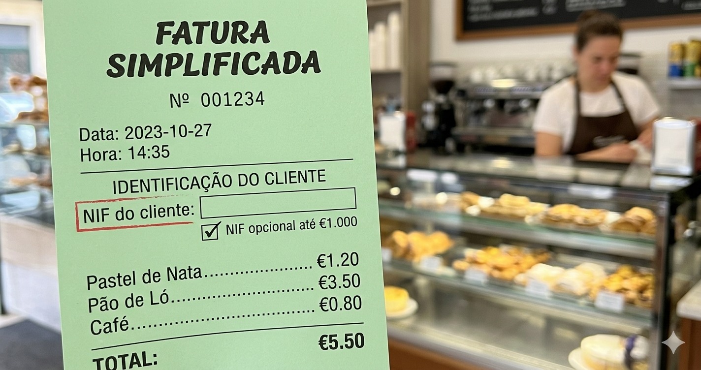 Fatura Simplificada: Quando Podes Passar Fatura Sem o NIF do Cliente