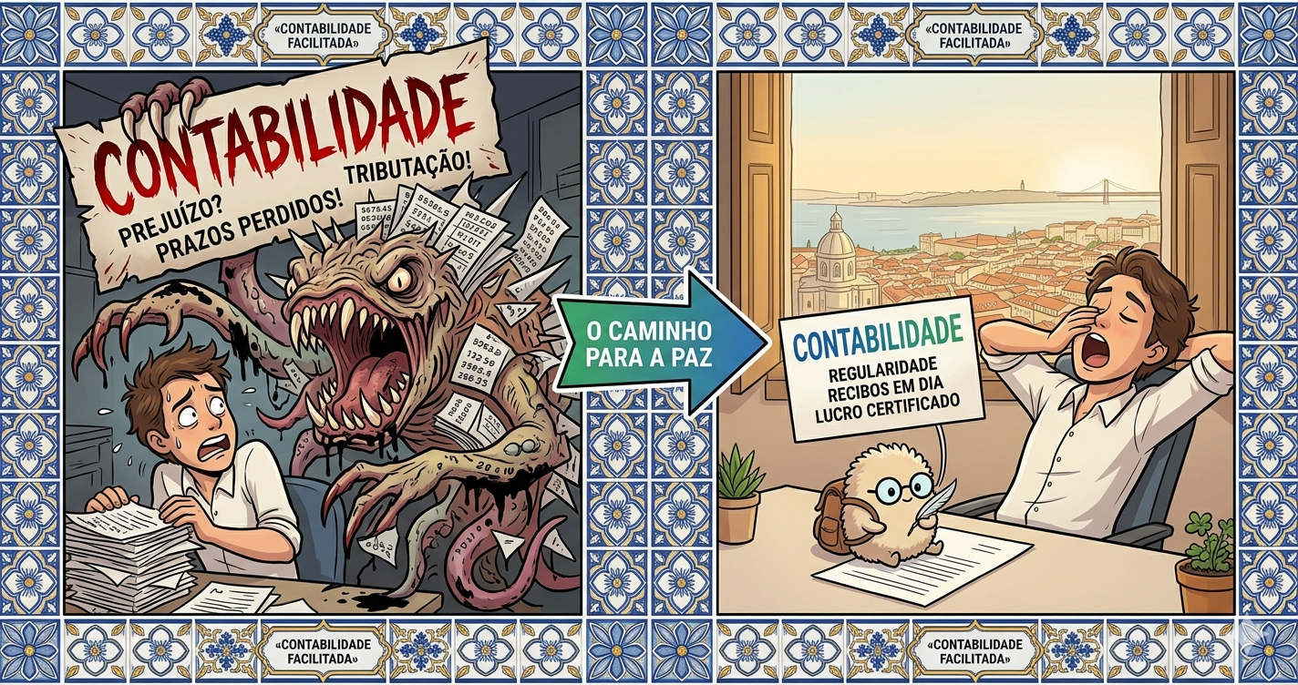 Do Medo ao Tédio: Como a Contabilidade Passa de Monstro a Rotina